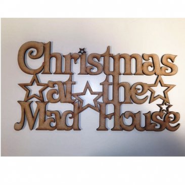 Daisy Crafts® MDF Christmas at the Mad House