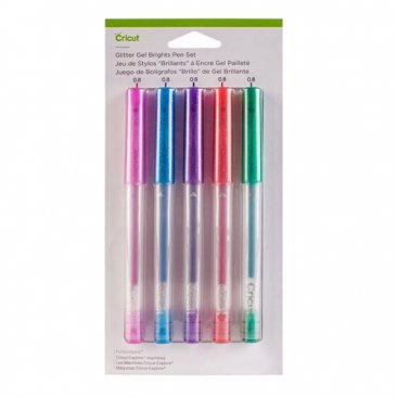 Cricut® Pen Set - Brights Glitter Gel Pen, Medium Point (0.8) (5pk)