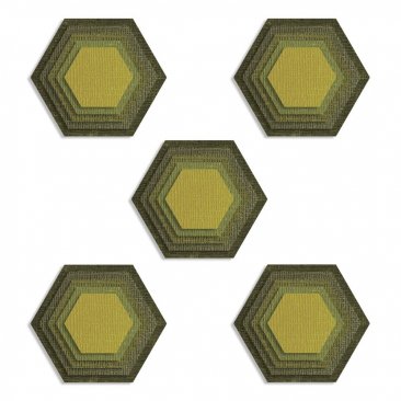 Sizzix® Thinlits™ Die Set 25PK - Stacked Tiles, Hexagons by Tim Holtz®