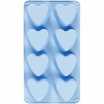 Creativ Company® Silicone Mould (8 Compartments) - Heart Blocks