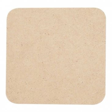 Creativ Company® MDF Wooden Coasters - 4 pack