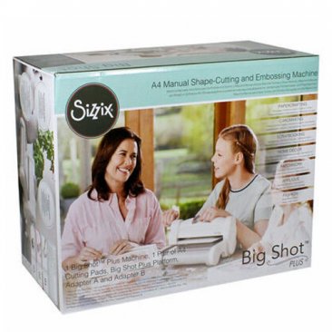 Sizzix™ (A4) Big Shot Plus Manual Die Cutting Machine with Exclusive Bundle