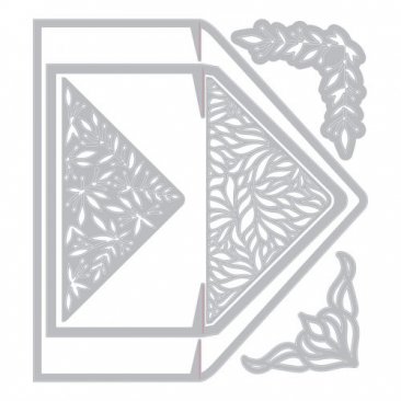 Sizzix® Thinlits™ Die Set 6PK - Botanical Envelope Liners by Jen Long®