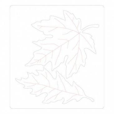 Sizzix® Bigz™ Die - Autumnal Leaves by Jenna Rushforth®