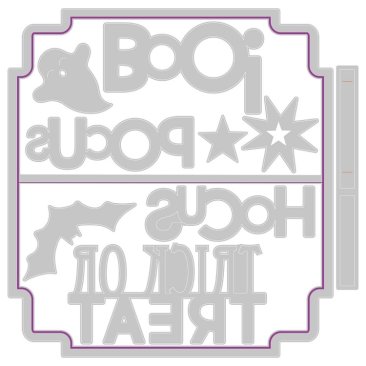 Sizzix® Thinlits™ Die Set 10PK - Halloween Toppers by Olivia Rose®