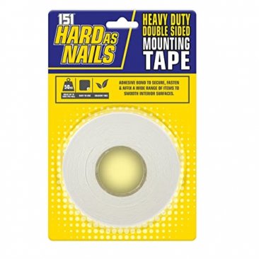 151® Hard as Nails - Heavy Duty Double Sided Mounting Tape