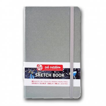 Royal Talens© Art Creation - Art Journaling / Sketch Book - Shiny Silver