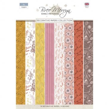 Creative Worlds of Crafts™ Bumble and Buddies by Bree Merryn - Decorative Papers Collection
