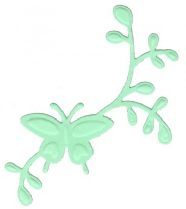 Crafts Too Ltd® Die Cutting & Embossing Stencils - Butterfly on Branch