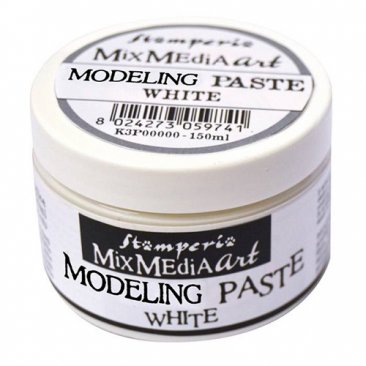 Stamperia© Modeling Paste, White - 150ml
