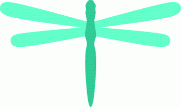 Go-Kreate 50mmx75mm Cutting Die - Dragonfly - Medium