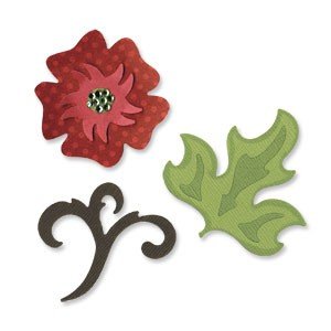 Sizzix™ Medium Sizzlits® Die Pack - Flowers & Accent Set by Emily Humble™
