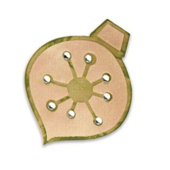 Sizzix® Small Embosslits® Die - Ornament by Basic Grey™