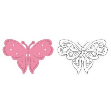 Marianne D® Collectables Die (w/Stamp) - Butterfly #2