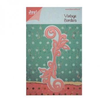 Joy Crafts Vintage Borders - Swirl Leaves #2
