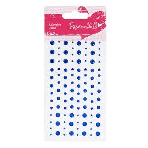 Papermania Adhesive Stones (104pcs) - Blue