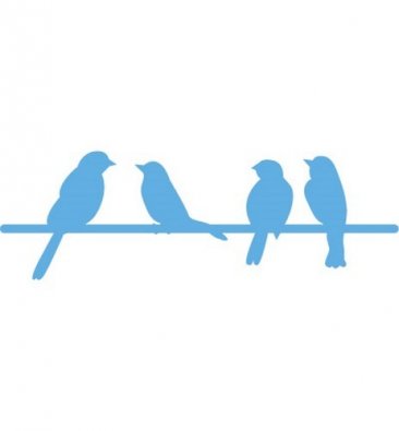 Marianne D Creatables - Birds On Wire
