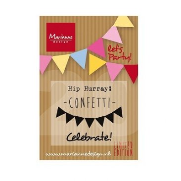Marianne D Limited Edition Stamp Set - Let's Party