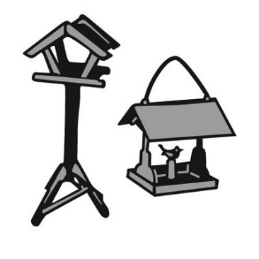 Marianne D® Craftables Die Set 2pk - Birdhouses #1