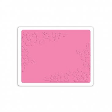 Sizzix® Textured Impressions™ Embossing Folder - Roses by Brenda Walton™