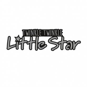 Marianne D® Craftables Die - Sentiment: Twinkle, Twinkle Little Star