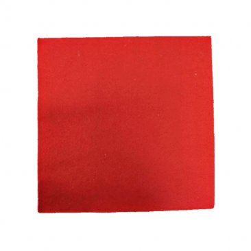 Habico® Craft Felt Sheet 9" x 9" - Bright Red