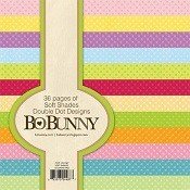 Bo♥Bunny® Double Dot Designs 6" x 6" Paper Pack - Soft Shades