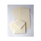 Craft UK© Ltd - 7 x 7 Ivory Cards & Envelopes, 25 pk