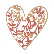 Sizzix Thinlits Die - Natural Love by Emily Atherton®