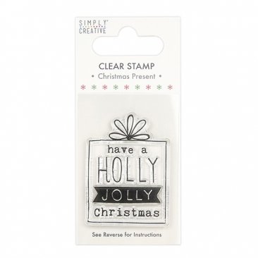Simply Creative® Clear Stamp - Christmas Present