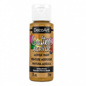 DecoArt® Crafter's Acrylic Paint (59ml) - Antique Gold