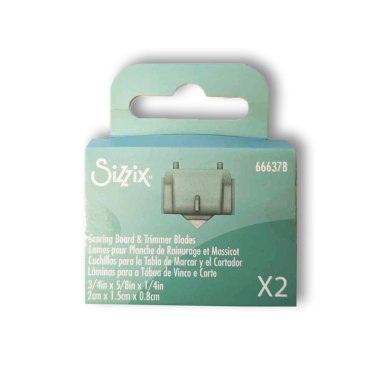 Sizzix® Accessories - Scoring Board & Trimmer - Replacement Blades, 2PK