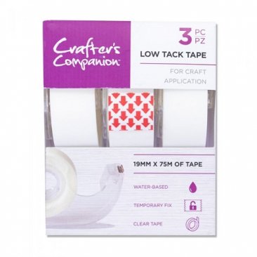 Crafter's Companion Low Tack Tape & Dispensers (3pcs)