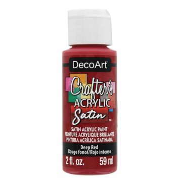 DecoArt® Crafter's Acrylic Paint (59ml) - Deep Red