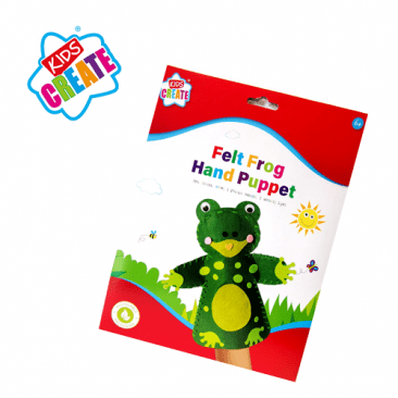 Kids Create® Felt Hand Puppet Kit - Frog