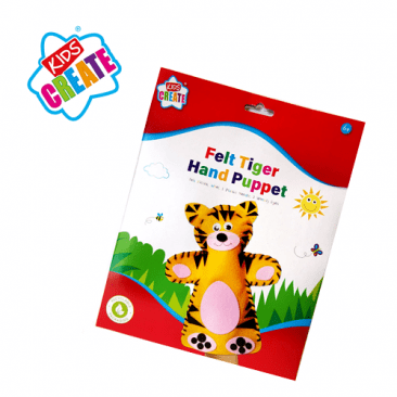 Kids Create® Felt Hand Puppet Kit - Tiger