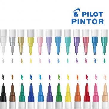 Pilot Pintor© Pigment Ink Paint Marker, Fine Nib - Red