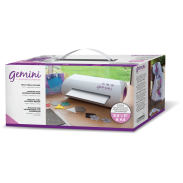 Crafters Companion® Gemini Die Cutting and Embossing Machine with Accessories, Dies & Folders