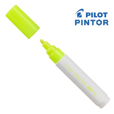Pilot Pintor© Pigment Ink Paint Marker, Medium Nib - Neon Yellow