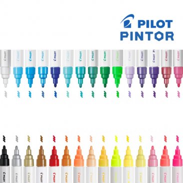 Pilot Pintor© Pigment Ink Paint Marker, Medium Nib - Gold
