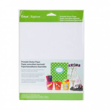Cricut® Printable Sticker Paper 8.5" x 11"
