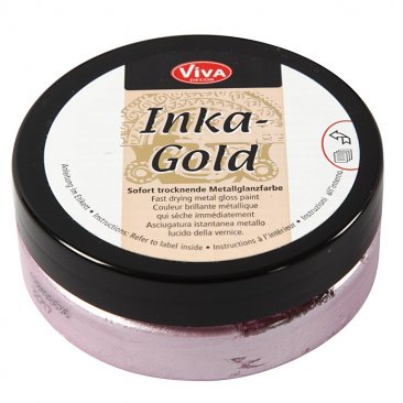 Viva Decor® Inka-Gold Metallic Gloss Paste - Rose Quartz