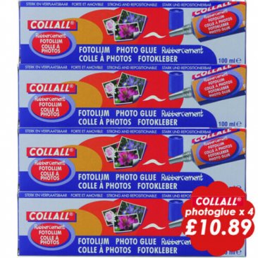 Collall® Photo Glue 100 ml -  Four Pack