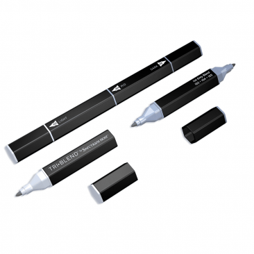 Spectrum Noir™ Triblend™ Marker Pen - Ice Grey Blend
