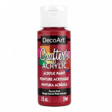DecoArt® Crafter's Acrylic Paint (59ml) - Tuscan Red