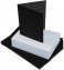 Craft UK© Ltd - 5 x 7 Black Cards & White Envelopes, 40 pk