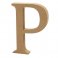 Creativ Company® MDF Wooden Symbol - Letter P