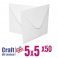Craft UK© Ltd - 5 x 5 White Envelopes, 50 pk