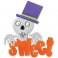 Sizzix Bigz Die - Phrase, Sweet w/Skull & Top Hat by Brenda Pinnick