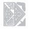 Sizzix® Thinlits™ Die Set 7PK - Envelope Liners, Intricate by Katelyn Lizardi®